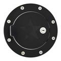 RBP Billet Aluminum Gas Door GM 99-06, Black Locking