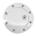 RBP Billet Aluminum Gas Door Ford 97-03, Chrome Locking