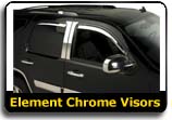 Element Chrome Window Visors