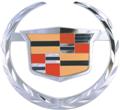 Cadillac Wreath Logo Hitch Cover, Chrome